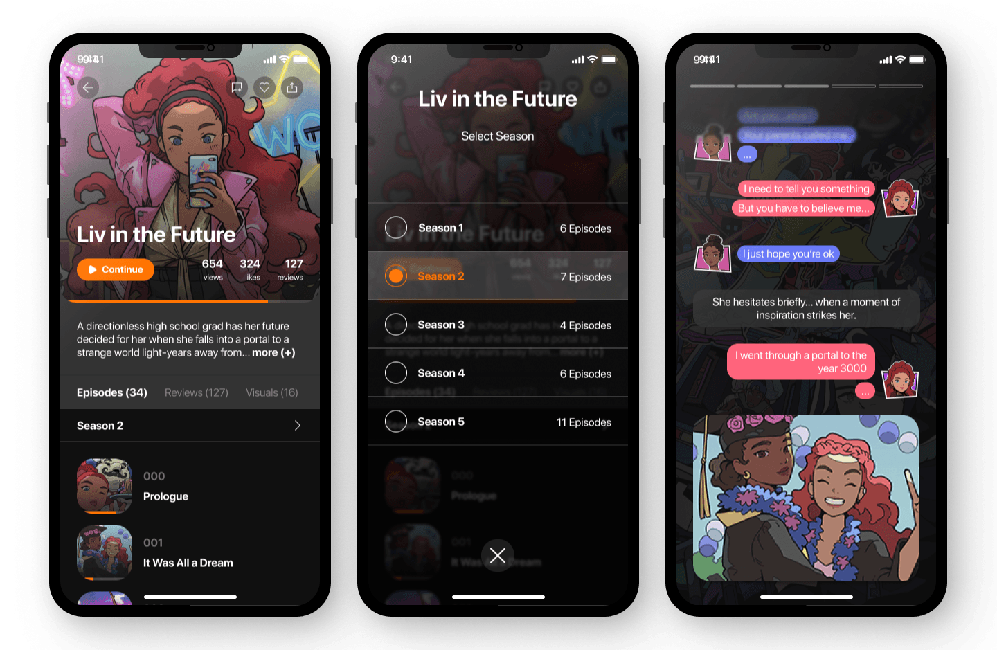 Litty reader experience across devices