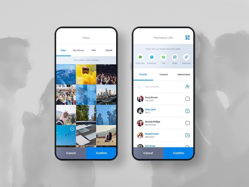 Memoory app screen set six