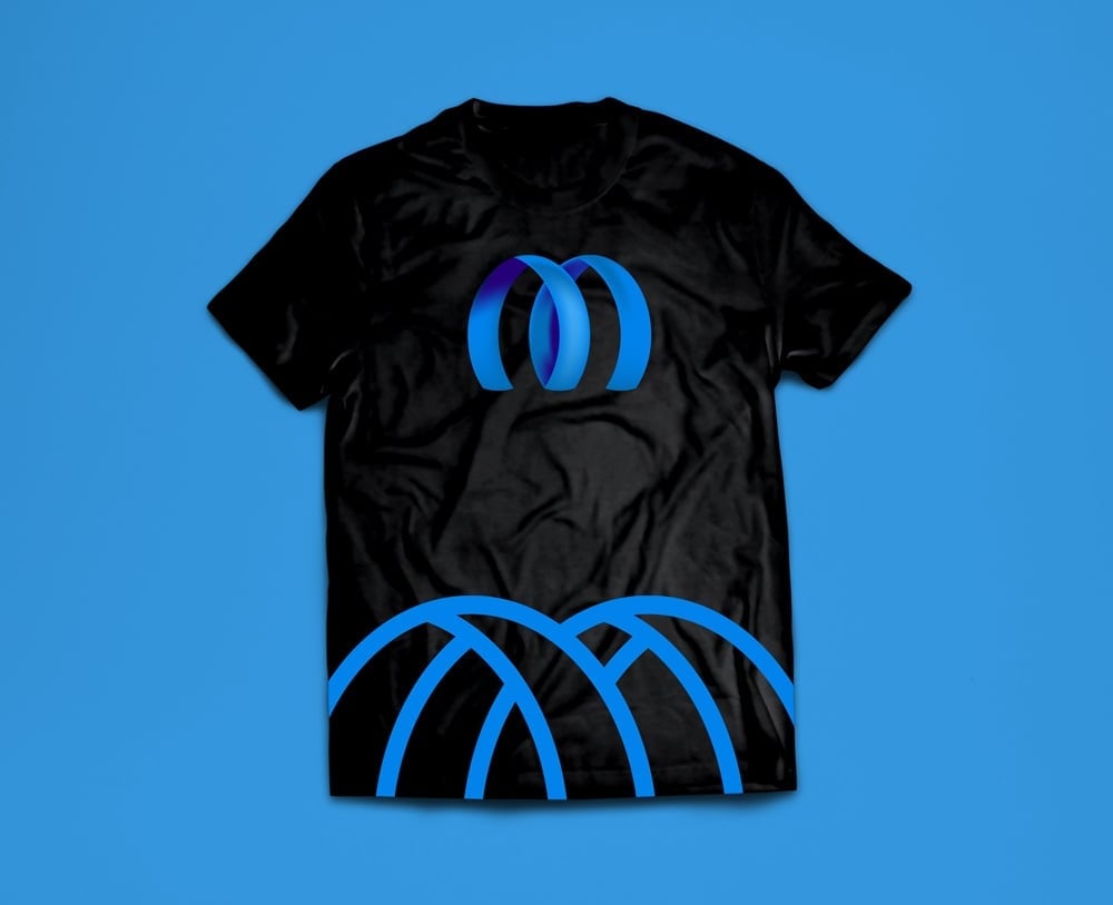 Branded t-shirt mockup